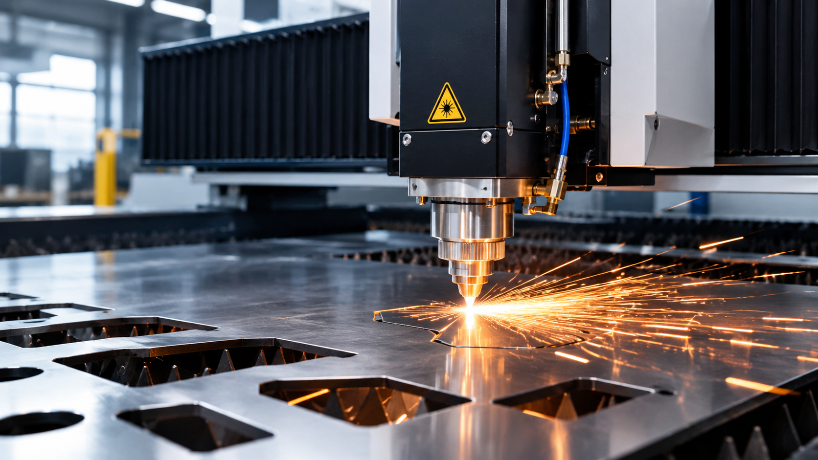 ماكينات Fiber Laser Cutting: سرعة ودقة متناهية في تشغيل المعادن